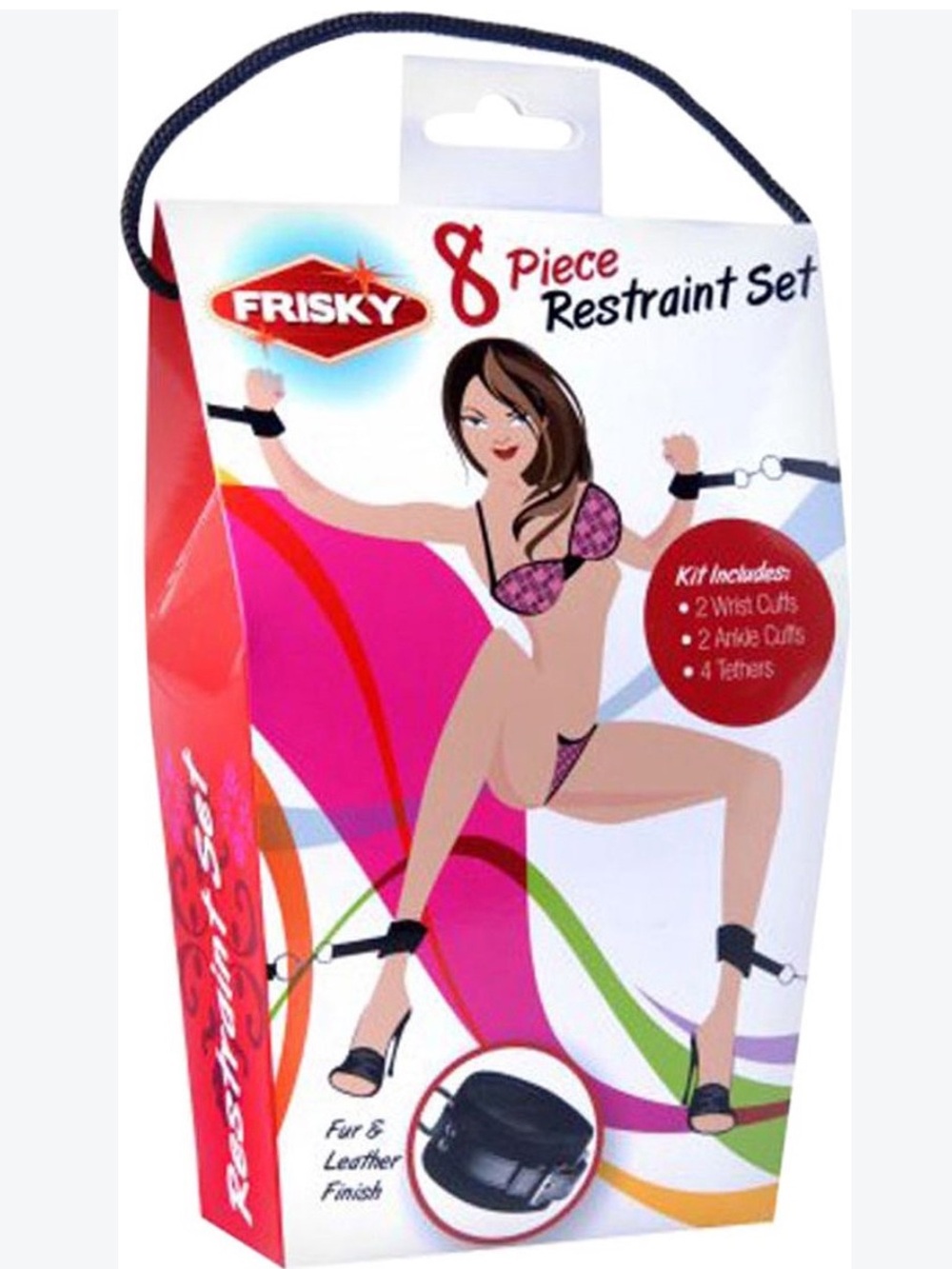 8-Piece Restraint Set — Black